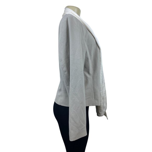 Calvin Klein Women’s Grey Blazer Jacket Sz 14W - Picture 3 of 7